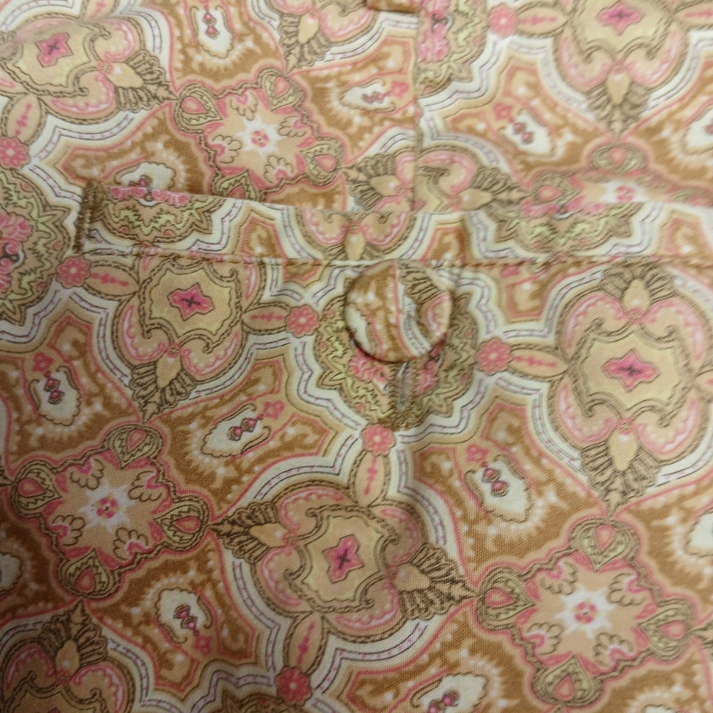 Talbots Signature Women's Pants Size 6 | Paisley Medallion Print | - Picture 6 of 11
